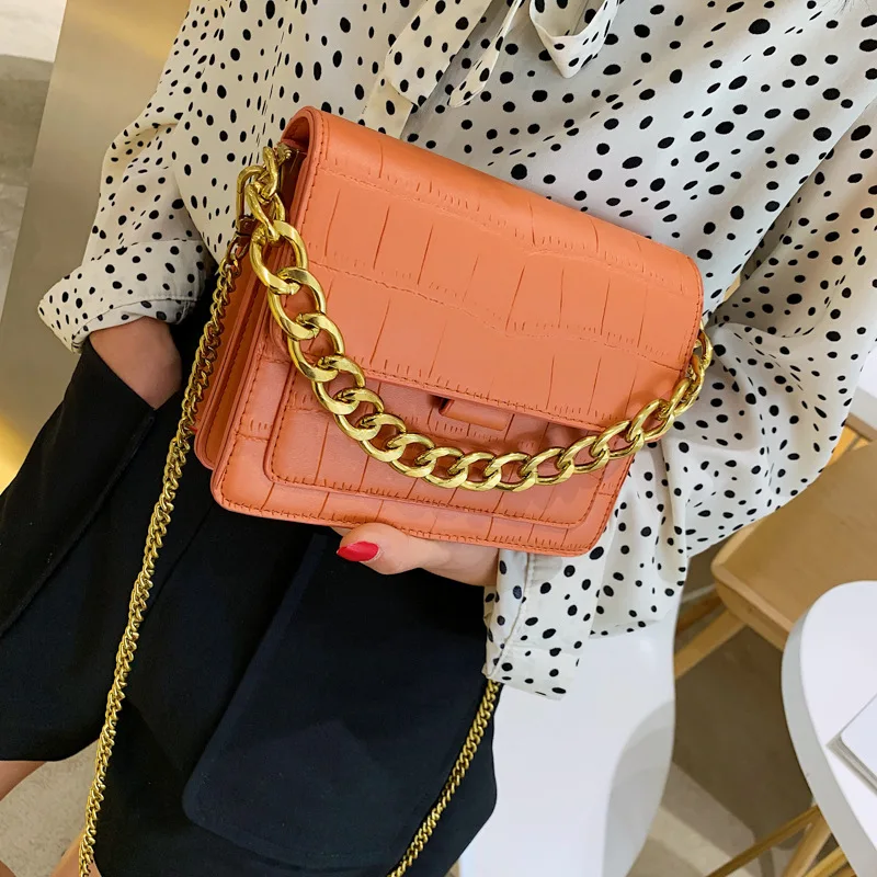 Women's handbag 2019 new women's satchel stone pattern single shoulder fashion chain small pack
Women's handbag 2019 new women's satchel stone pattern single shoulder fashion chain small pack