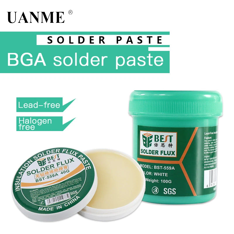 UANME Soldering Paste Mild Rosin Environmental Soldering Paste Flux PCB IC Parts Welding Soldering Gel Tool for Metalworking
UANME Soldering Paste Mild Rosin Environmental Soldering Paste Flux PCB IC Parts Welding Soldering Gel Tool for Metalworking