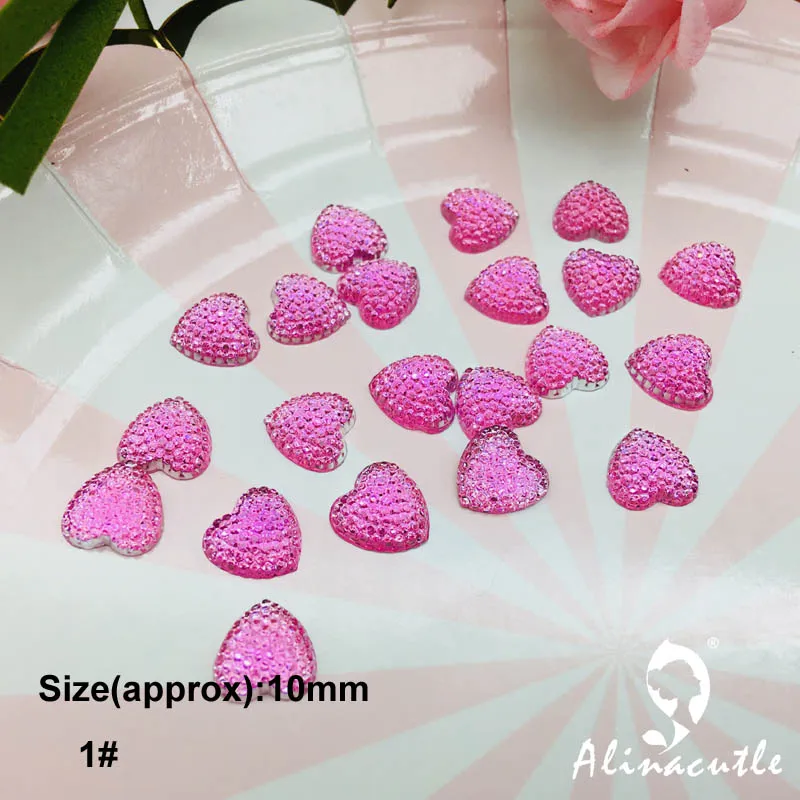 100pc 10mm flat back gems diamond heart crystals Stone Stickers gem Creative DIY handmade Art Crafts Scrapbooking crystals
100pc 10mm flat back gems diamond heart crystals Stone Stickers gem Creative DIY handmade Art Crafts Scrapbooking crystals