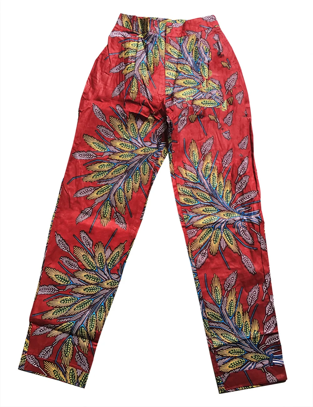 Vintage African Print Pencil Pants Trousers With Pockets Ankara High Waist Pants
Vintage African Print Pencil Pants Trousers With Pockets Ankara High Waist Pants