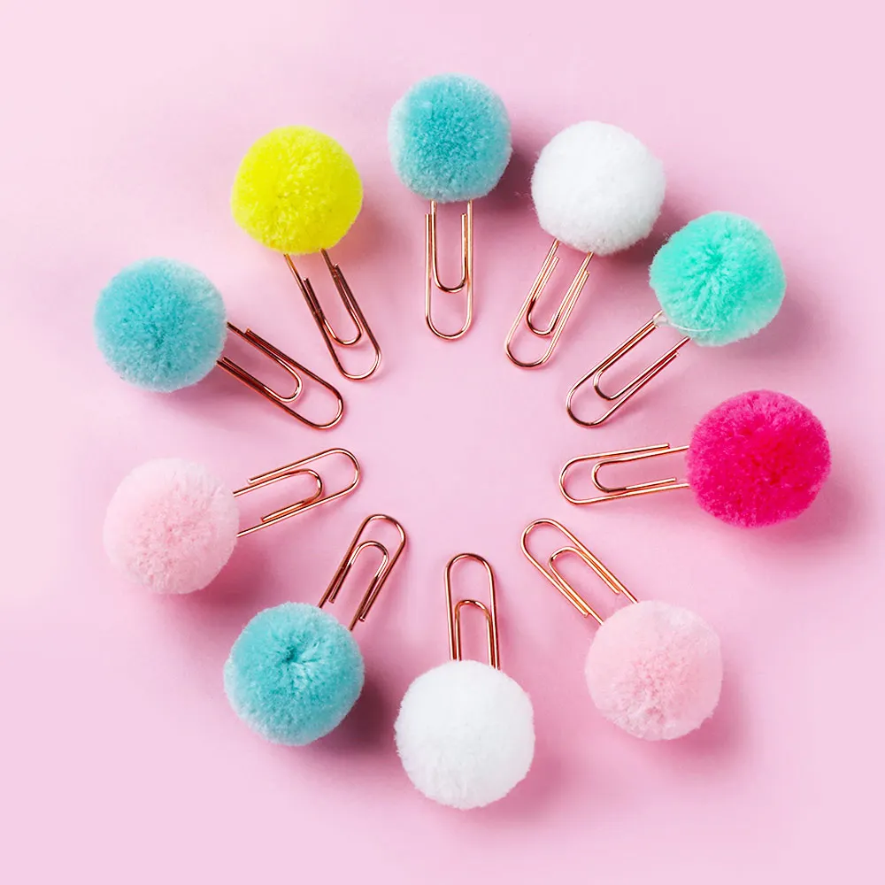 Cute Candy Color Balls Paper Clips Creative Metal Color Bookmarks Paper Clips Page Clips
Cute Candy Color Balls Paper Clips Creative Metal Color Bookmarks Paper Clips Page Clips