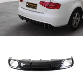 Carbon Fiber /ABS 4 Outlet Car Rear Bumper Spoiler Lip, Auto Car Rear Bumper Diffuser Cover For Audi B8 B9 A4 S4 2008-2015
Carbon Fiber /ABS 4 Outlet Car Rear Bumper Spoiler Lip, Auto Car Rear Bumper Diffuser Cover For Audi B8 B9 A4 S4 2008-2015