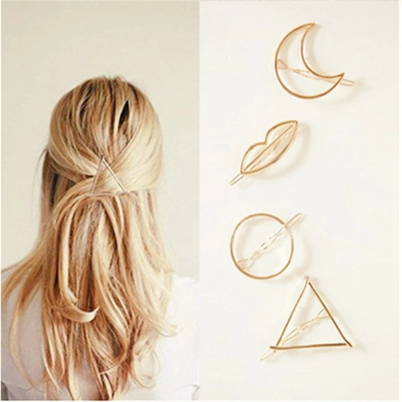 Girls Triangle Moon Hairpins Hair Clips Hairgrip Hair Accessories Lip Round Barrettes Jewelry Womens Head Accessories
Girls Triangle Moon Hairpins Hair Clips Hairgrip Hair Accessories Lip Round Barrettes Jewelry Womens Head Accessories