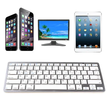 kemile English Spanish Russian Language Wireless Bluetooth keyboard for Samsung tablet Smart phone Huawei Android Windows System
kemile English Spanish Russian Language Wireless Bluetooth keyboard for Samsung tablet Smart phone Huawei Android Windows System