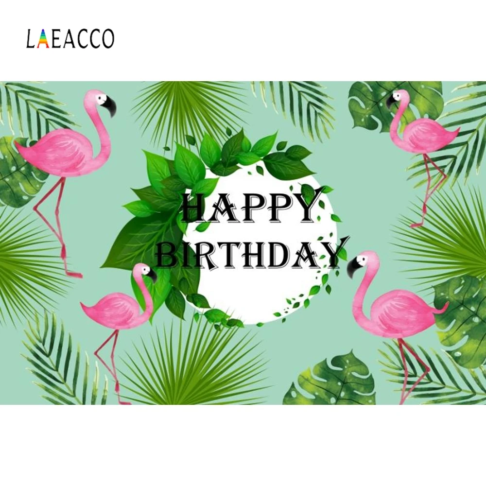 Laeacco Tropical Photographic Backdrop Flamingo Leave Baby Portrait Photocall Customized Photography Background For Photo Studio
Laeacco Tropical Photographic Backdrop Flamingo Leave Baby Portrait Photocall Customized Photography Background For Photo Studio