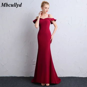 Mbcullyd Charming Mermaid Red Bridesmaid Dresses 2019 Luxury Satin Vestido de festa longo Long Sexy Backless Wedding Guest Dress
Mbcullyd Charming Mermaid Red Bridesmaid Dresses 2019 Luxury Satin Vestido de festa longo Long Sexy Backless Wedding Guest Dress
