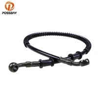 POSSBAY 500mm-1900mm Universal Motorcycle Brake Oil Hose Line Pipe Reinforced Brake System for Suzuki Honda Yamaha Ducati MTB image