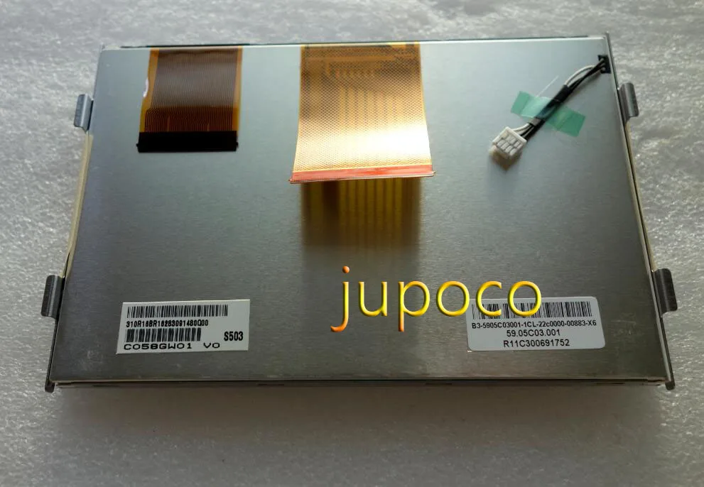 Новинка C058GW01V1 C058GW01V2 C058GW01V0 C058GW01 V0 оригинальный 5,8 дюймовый ЖК-экран панель от AUO для автомобиля GPS Navigat
Новинка C058GW01V1 C058GW01V2 C058GW01V0 C058GW01 V0 оригинальный 5,8 дюймовый ЖК-экран панель от AUO для автомобиля GPS Navigat