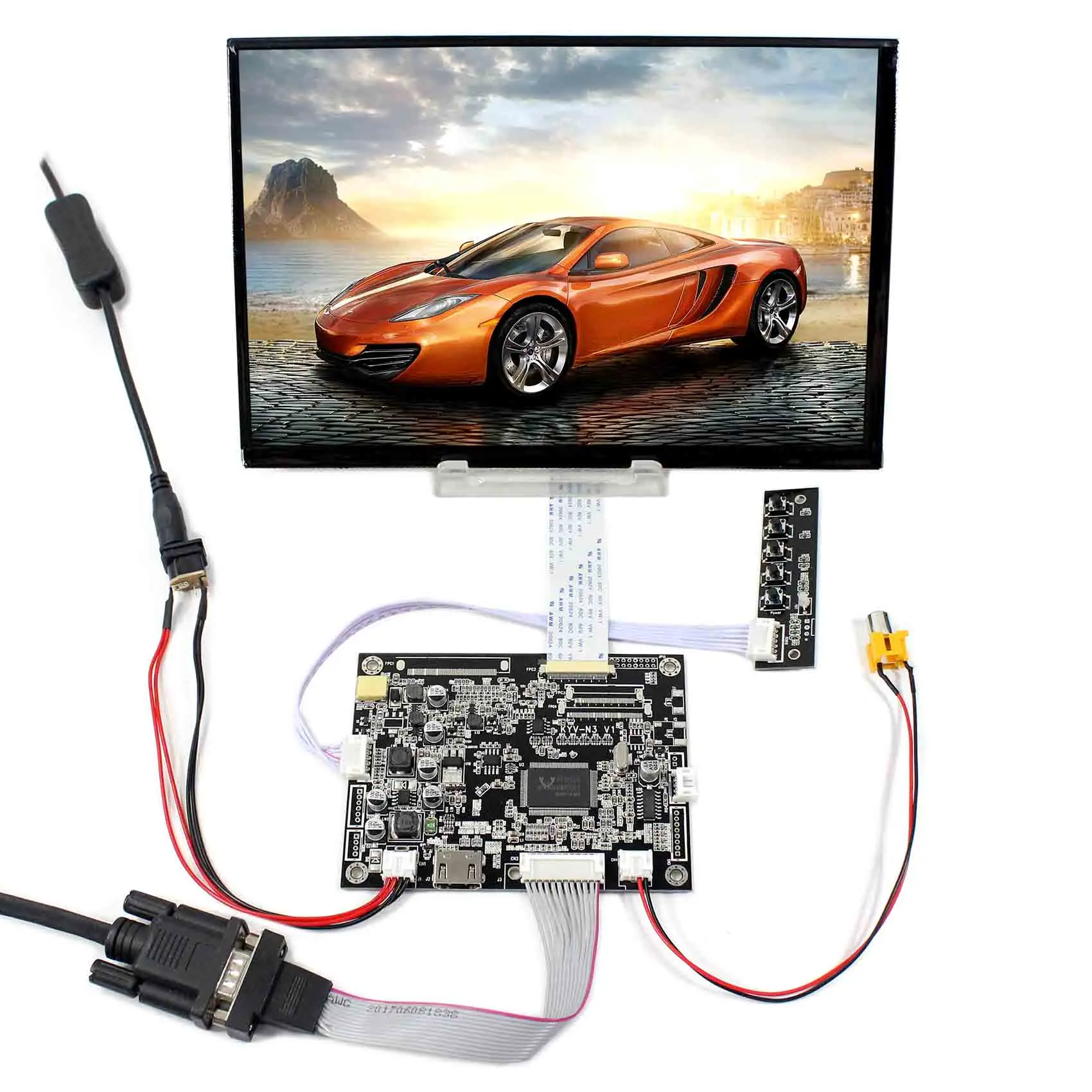 10.1" IPS LCD LVDS Connector EJ101IA-01G Backlight WLED KYV-N3 V1 1280x800 Resolution 10.1inch LCD Screen
10.1" IPS LCD LVDS Connector EJ101IA-01G Backlight WLED KYV-N3 V1 1280x800 Resolution 10.1inch LCD Screen