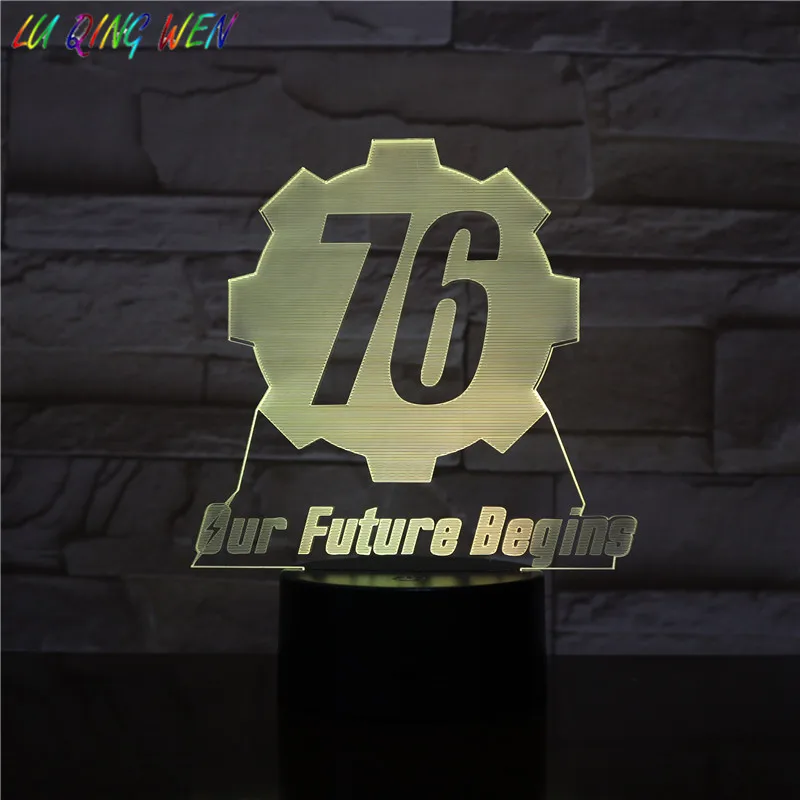 Fallout 76 Led Night Light Dropshipping 2019 Room luminaria Battery Night Light Child Kids Birthday Present Usb Led Lamp Child
Fallout 76 Led Night Light Dropshipping 2019 Room luminaria Battery Night Light Child Kids Birthday Present Usb Led Lamp Child
