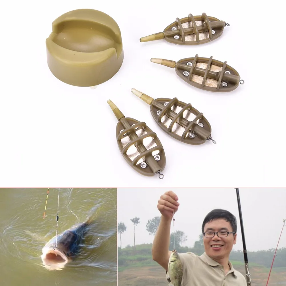 1 Set New Arrival Fishing Feeder 15g 20g 25g 35g Set Carp Fishing Feeder Lead Sinker Fishing Lures
1 Set New Arrival Fishing Feeder 15g 20g 25g 35g Set Carp Fishing Feeder Lead Sinker Fishing Lures