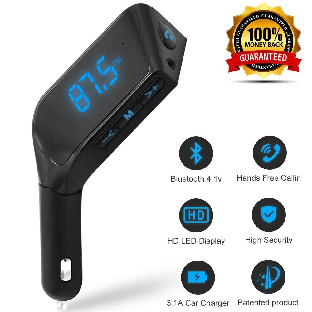 Brand New Car MP3 Player Dual USB Charger FM Transmitter Bluetooth Handsfree Wireless Radio Adapter
Brand New Car MP3 Player Dual USB Charger FM Transmitter Bluetooth Handsfree Wireless Radio Adapter