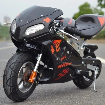 1.5L 49CC 4-stroke mixed gasoline mini motorcycle Mechanically enhanced style Hand-started vacuum tire Multi-color optional
1.5L 49CC 4-stroke mixed gasoline mini motorcycle Mechanically enhanced style Hand-started vacuum tire Multi-color optional