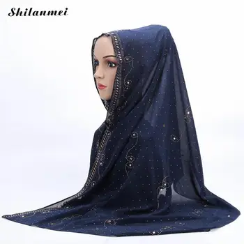 21 Colors New Fashion Bandanas Chiffon Embroideried Muslim Scarf Ethnic Hijab Scarf Islamic Headscarf Drop Shipping 1700x700mm
21 Colors New Fashion Bandanas Chiffon Embroideried Muslim Scarf Ethnic Hijab Scarf Islamic Headscarf Drop Shipping 1700x700mm