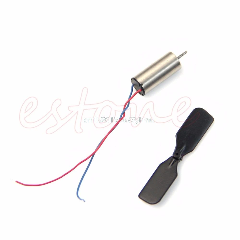 3.7V 48000RPM Coreless Motor + Propeller For RC Aircraft Helicopter Toy - L057 New hot
3.7V 48000RPM Coreless Motor + Propeller For RC Aircraft Helicopter Toy - L057 New hot