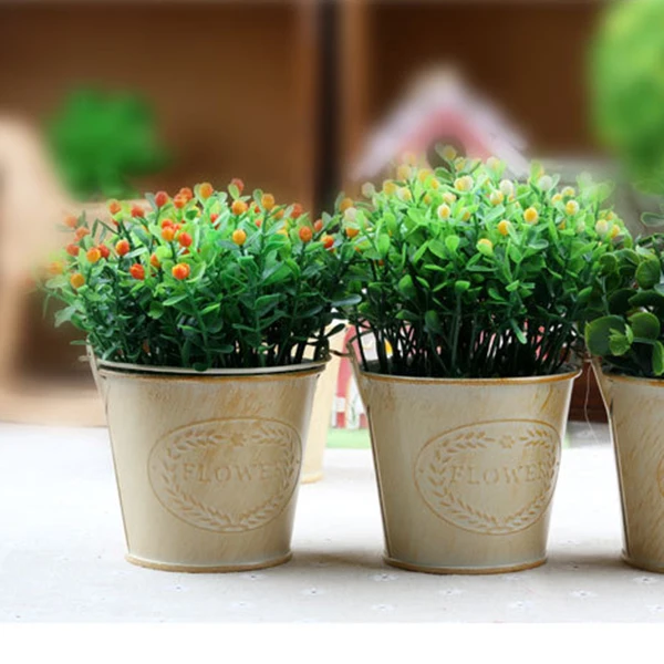 NOCM-Flameer Shabby Chic Iron Flower Buckets Plants Planter Pot Bucket Flower Vases Home Balcony Floral Decor
NOCM-Flameer Shabby Chic Iron Flower Buckets Plants Planter Pot Bucket Flower Vases Home Balcony Floral Decor