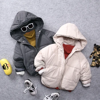 2-8Y new 2018 winter thicken warm cotton-padded fashion style boys jacket with hood 1pc boys winter jacket kids warm coat
2-8Y new 2018 winter thicken warm cotton-padded fashion style boys jacket with hood 1pc boys winter jacket kids warm coat