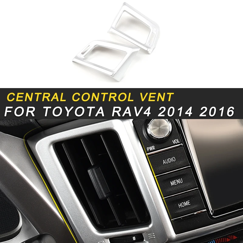 For Toyota RAV4 2014 Car Styling Central Control A/C Air Vent Outlet Panel Cover Trim Frame Sticker Interior Accessorie
For Toyota RAV4 2014 Car Styling Central Control A/C Air Vent Outlet Panel Cover Trim Frame Sticker Interior Accessorie