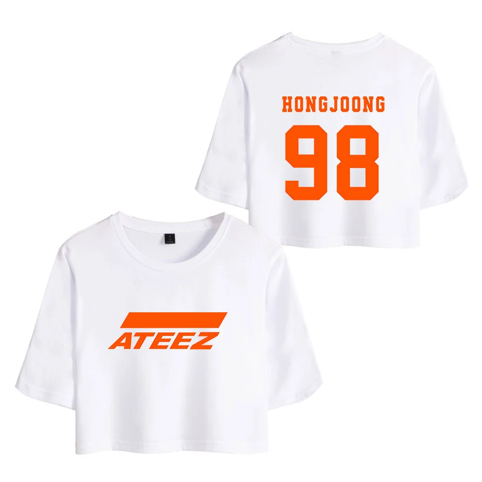 Frdun Tommy ATEEZ Navel Summer Women T-shirts 2019 Hot High Quality Short Sleeve Casual Hot Game Printed Women Clothes XS-2XL
Frdun Tommy ATEEZ Navel Summer Women T-shirts 2019 Hot High Quality Short Sleeve Casual Hot Game Printed Women Clothes XS-2XL