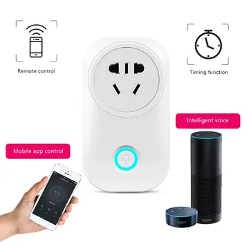 Smart Socket WiFi Wireless Remote Control US EU UK Plug Timer Function Switch No Hub Energy Saving Distance Operate
Smart Socket WiFi Wireless Remote Control US EU UK Plug Timer Function Switch No Hub Energy Saving Distance Operate