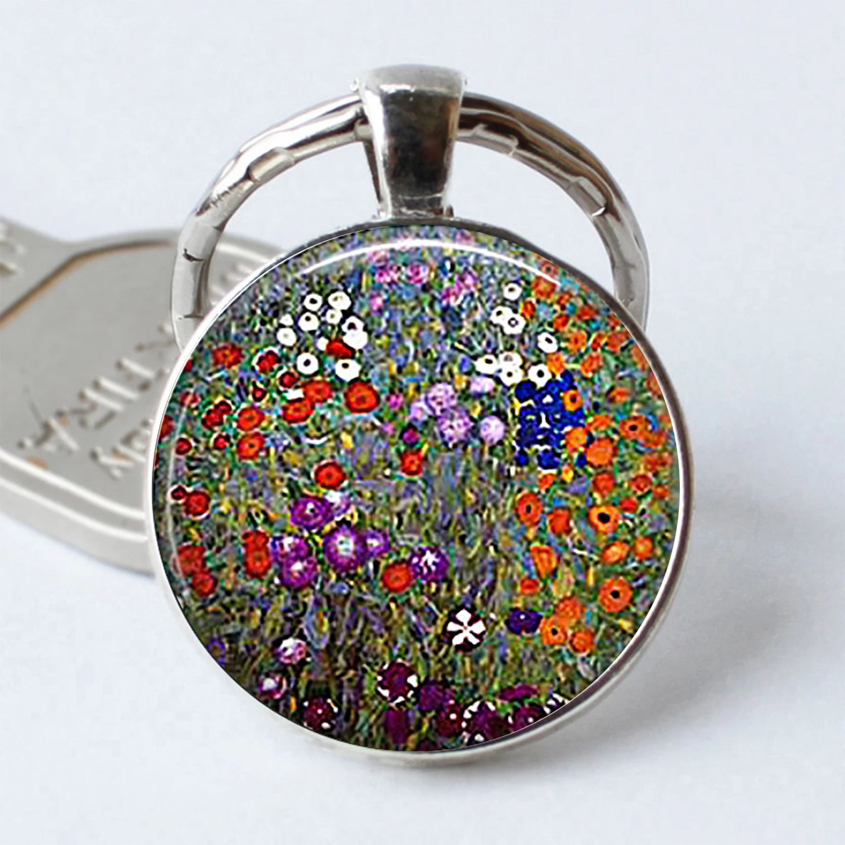 Gustav Klimt's Farm Garden Art Keychain Klimt Keyring Klimt Jewelry Klimt Glass Cabochon Resin Fashion Gift Key Chain Ring Photo
Gustav Klimt's Farm Garden Art Keychain Klimt Keyring Klimt Jewelry Klimt Glass Cabochon Resin Fashion Gift Key Chain Ring Photo