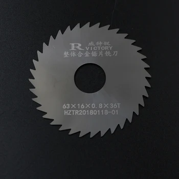 3pcs Outer Diameters 63mm Thickness 0.5mm to 3mm Slitting Saw Blade Solide Carbide Circular Milling Saw Blades CNC Lathe Metal
3pcs Outer Diameters 63mm Thickness 0.5mm to 3mm Slitting Saw Blade Solide Carbide Circular Milling Saw Blades CNC Lathe Metal