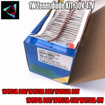 50pcs 1W Zener diode DO-41 1N4750A 27V1N4751A 30V/1N4752A 33V/1N4753A 36V/1N4754A 39V/1N4755A 43V/1N4756A 47V
50pcs 1W Zener diode DO-41 1N4750A 27V1N4751A 30V/1N4752A 33V/1N4753A 36V/1N4754A 39V/1N4755A 43V/1N4756A 47V