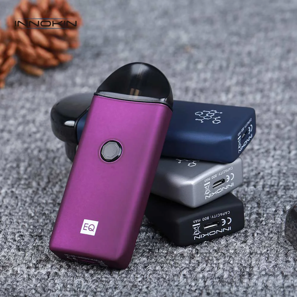 Original Innokin EQ Pod Vape Kit With 2ml Cartridges 800mah built in Battery Mod Electronic Cigarette vaporizer E Cig
Original Innokin EQ Pod Vape Kit With 2ml Cartridges 800mah built in Battery Mod Electronic Cigarette vaporizer E Cig