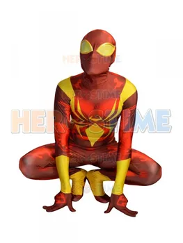Armor Iron Spider-Man Costume V2 3DPrinting Lycra Spandex Fullbody Suit Halloween Cosplay Zentai Bodysuit For Adult/Kids/ Custom
Armor Iron Spider-Man Costume V2 3DPrinting Lycra Spandex Fullbody Suit Halloween Cosplay Zentai Bodysuit For Adult/Kids/ Custom