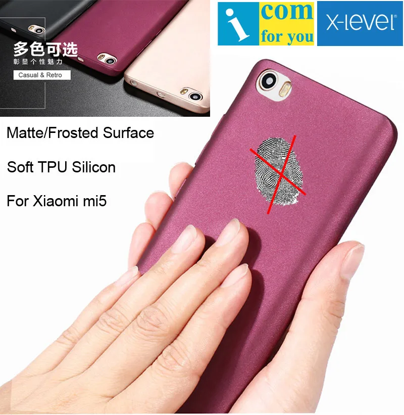 X-Level Guardian Soft TPU Cover Case For Xiaomi mi5 ultra thin X Level Silicon Back Shell Mi 5
X-Level Guardian Soft TPU Cover Case For Xiaomi mi5 ultra thin X Level Silicon Back Shell Mi 5