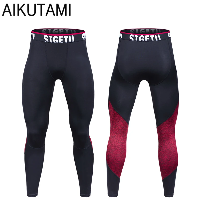 Фото Новинка спортивные брюки aiкутami штаны для бега мужские баскетбольные колготки