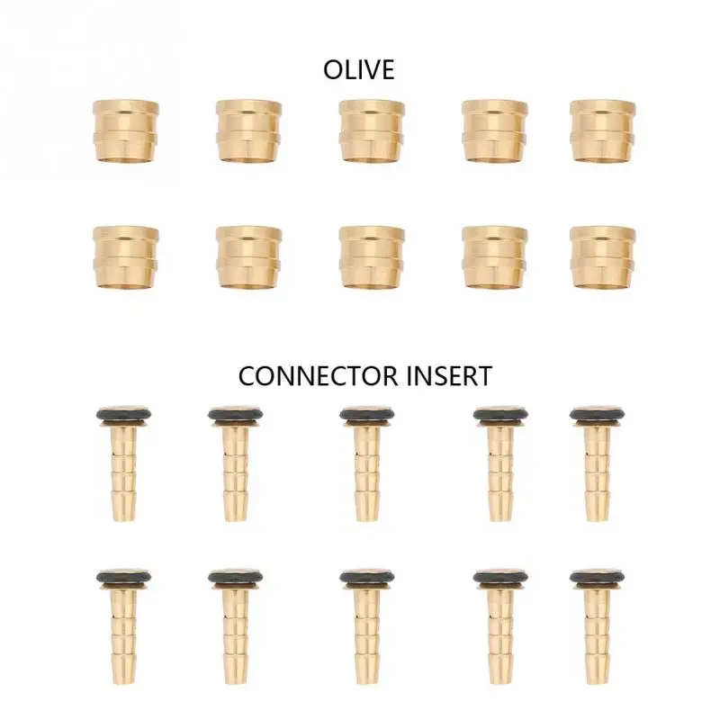 10 Set Bike Hydraulic Disc Brake Hose Olive Connector Insert Copper Bicycle Brake Hose Insert for Tektro Replacement Parts
10 Set Bike Hydraulic Disc Brake Hose Olive Connector Insert Copper Bicycle Brake Hose Insert for Tektro Replacement Parts