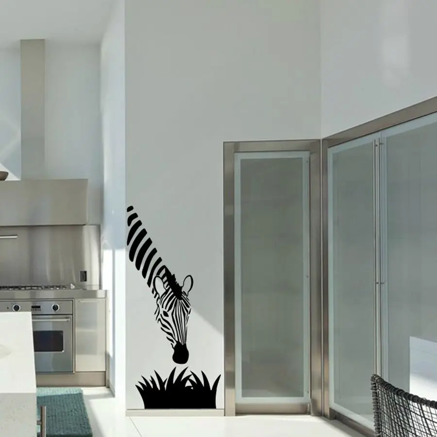 Creative Zebra Vinyl Wall Art Sticker Modern Wall Decals For Living Room/Bedroom/Kitchen Decoration
Creative Zebra Vinyl Wall Art Sticker Modern Wall Decals For Living Room/Bedroom/Kitchen Decoration