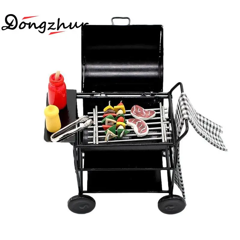 Hot Sale Cute 1/12 Scale Bbq Grill Miniature Ornaments Doll House Gadget Kitchen Food Mini Furniture For Dollhouse Kids Toys
Hot Sale Cute 1/12 Scale Bbq Grill Miniature Ornaments Doll House Gadget Kitchen Food Mini Furniture For Dollhouse Kids Toys