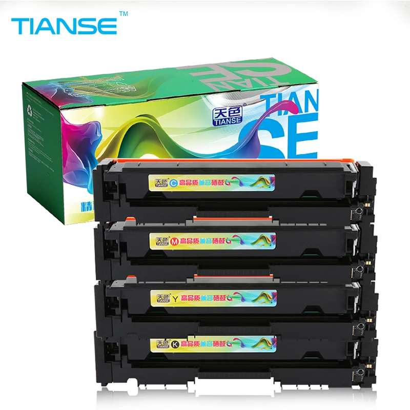TIANSE 1set CF400A CF401A CF402A CF403A 201a for HP201A toner cartridge for HP Color LaserJet PRO M252 M252DW MEP M277 M277DW
TIANSE 1set CF400A CF401A CF402A CF403A 201a for HP201A toner cartridge for HP Color LaserJet PRO M252 M252DW MEP M277 M277DW