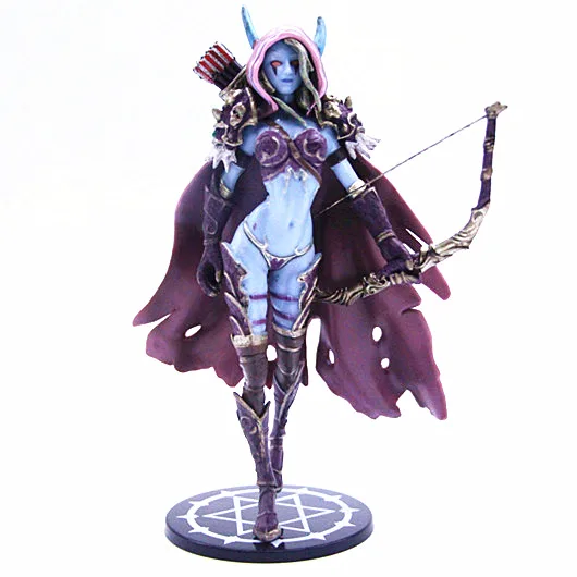 Game WOW Character Windrunner Sylvanas figure Model Toys Tribal Queen 15cm Halloween gift
Game WOW Character Windrunner Sylvanas figure Model Toys Tribal Queen 15cm Halloween gift