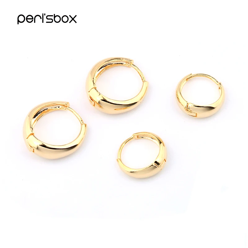Peri'sBox Gold Silver Color Small Circle Hoop Earrings Ear Piercing Huggie Earrings for Women Simple Statement Thick Earrings
Peri'sBox Gold Silver Color Small Circle Hoop Earrings Ear Piercing Huggie Earrings for Women Simple Statement Thick Earrings