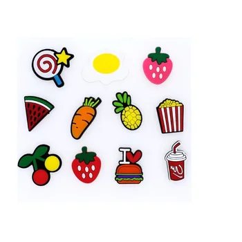 100pcs/lot Novelty Cute Small cartoon fruit PVC Shoe Charms Fit Bracelets Jibz Croc,Shoe Accessories Ornamnts,Kids Party Gifts
100pcs/lot Novelty Cute Small cartoon fruit PVC Shoe Charms Fit Bracelets Jibz Croc,Shoe Accessories Ornamnts,Kids Party Gifts