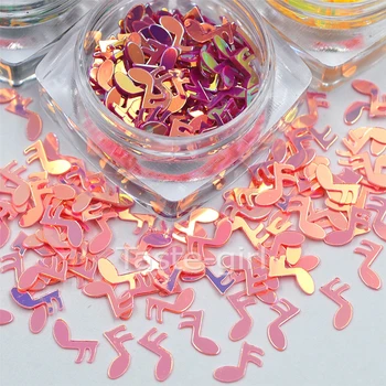 12 Shinny Colors Musical Note 3d nail art decorations Sequins Decals nail supplies jewelry Manicure tools Accessories
12 Shinny Colors Musical Note 3d nail art decorations Sequins Decals nail supplies jewelry Manicure tools Accessories