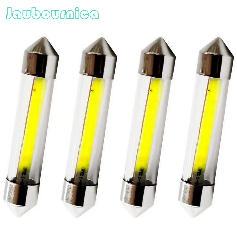 4pcs Festoon 31mm 36mm 39mm 41mm C5W C10W Filiform Style COB Filament LED Glass Case Car Interior Lamp Auto License Plate Light
4pcs Festoon 31mm 36mm 39mm 41mm C5W C10W Filiform Style COB Filament LED Glass Case Car Interior Lamp Auto License Plate Light