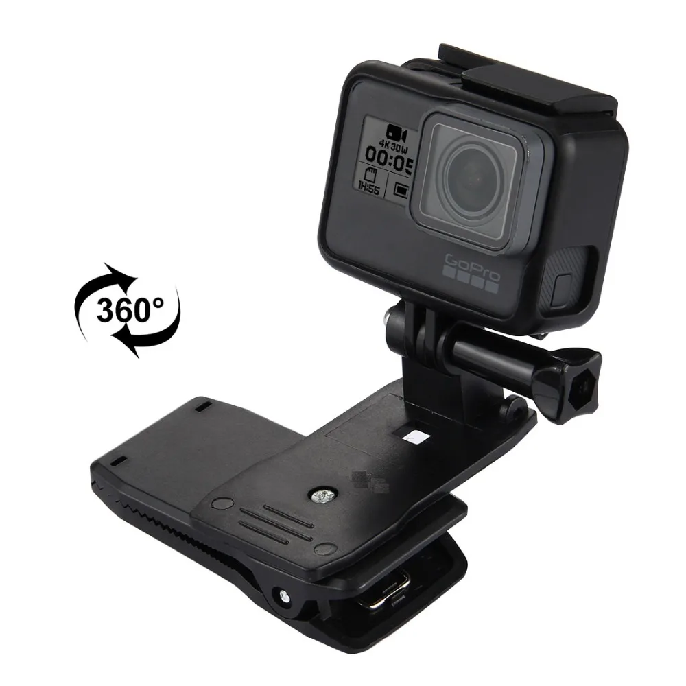 Go Pro Accessories 360-Degree Rotation Black Clip For GoPro Hero 6 5 4 3+ 3 2 1 for Xiaomi yi for SJCAM
Go Pro Accessories 360-Degree Rotation Black Clip For GoPro Hero 6 5 4 3+ 3 2 1 for Xiaomi yi for SJCAM