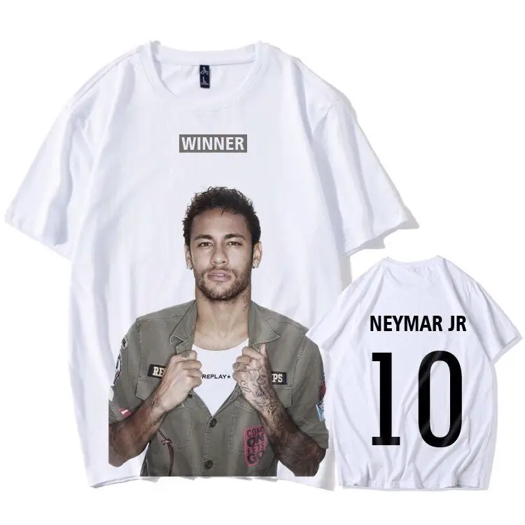 Wholesale Custom t shirts Brazil Football White Tee Shirt Neymar Number 10 Customize Logo Name Photo Team Club Nation Flag
Wholesale Custom t shirts Brazil Football White Tee Shirt Neymar Number 10 Customize Logo Name Photo Team Club Nation Flag