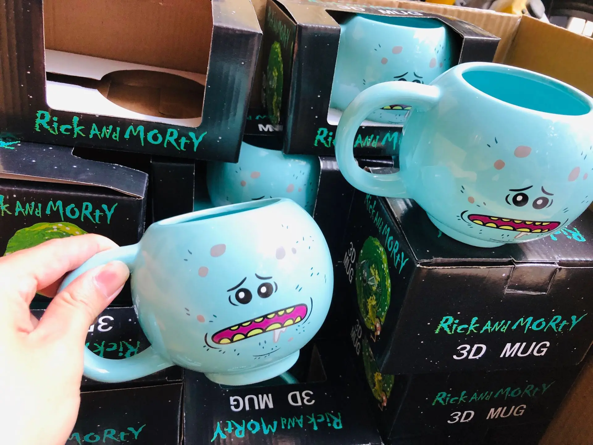 3D Mr. Meeseeks Coffee Mug