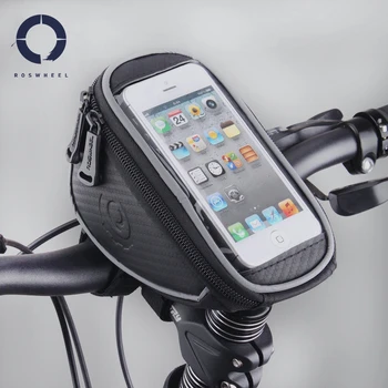 ROSWHEEL Bike Bag Front Frame Handlebar Pouch for 4.2 in/5 in/5.7 in Cellphone Bicyle Phone Bag Touch Screen Cycling Accessories
ROSWHEEL Bike Bag Front Frame Handlebar Pouch for 4.2 in/5 in/5.7 in Cellphone Bicyle Phone Bag Touch Screen Cycling Accessories
