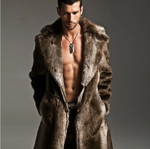 2018 Men Fashion Vintage Style Luxury Fur Collar Leather Faux Mink Oversized Coat jacket Parkas Overcoat Warm Winter Outerwear
2018 Men Fashion Vintage Style Luxury Fur Collar Leather Faux Mink Oversized Coat jacket Parkas Overcoat Warm Winter Outerwear