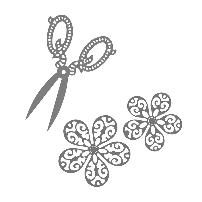 YaMinSanNiO Filigree Flowers Die Scissors Metal Cutting Dies for Scrapbooking Craft Die New Embossing Stencil Card Decoration
YaMinSanNiO Filigree Flowers Die Scissors Metal Cutting Dies for Scrapbooking Craft Die New Embossing Stencil Card Decoration