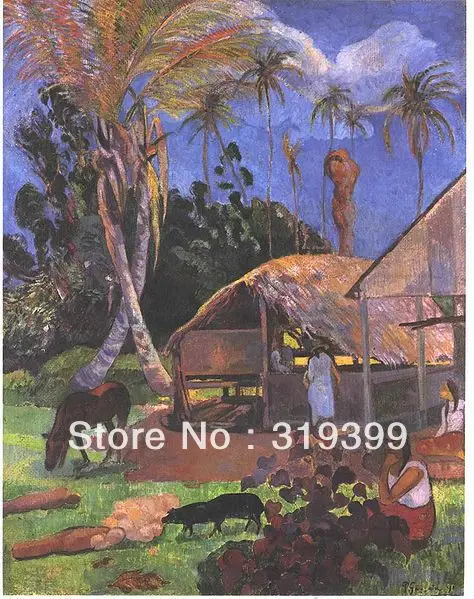 Paul Gauguin Portrait Oil Painting Reproduction on Linen canvas,The Black Pigs,Free DHL Shipping,Museum Quality oil painting
Paul Gauguin Portrait Oil Painting Reproduction on Linen canvas,The Black Pigs,Free DHL Shipping,Museum Quality oil painting