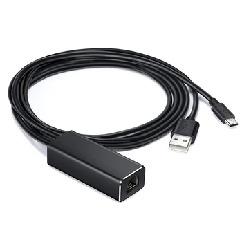 For Chromecast Ethernet Adapter USB 2.0 To RJ45 For Google For Chromecast 2 1 Ultra Audio TV Stick Micro USB Network Card
For Chromecast Ethernet Adapter USB 2.0 To RJ45 For Google For Chromecast 2 1 Ultra Audio TV Stick Micro USB Network Card