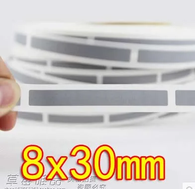 Freeshipping 8x30MM - Sliver Gray Scratch coating film scratch card stickers-1000pcs /roll
Freeshipping 8x30MM - Sliver Gray Scratch coating film scratch card stickers-1000pcs /roll