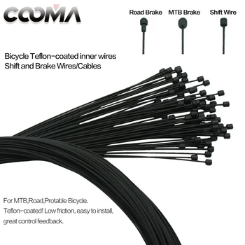 Teflon Bike Brake Wire and Bicycle Shift Wires, Front Rear Brake Inner Cable, Line Brake Wire, Bike Shift Wire, 1 set
Teflon Bike Brake Wire and Bicycle Shift Wires, Front Rear Brake Inner Cable, Line Brake Wire, Bike Shift Wire, 1 set